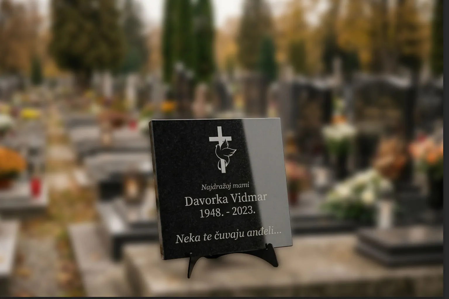 Kako odabrati personalizirane grobne ploče